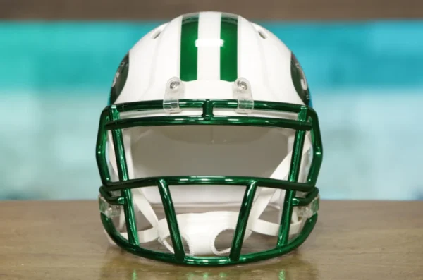 New York Jets Riddell Speed Mini Helmet - Alternate Color Rush