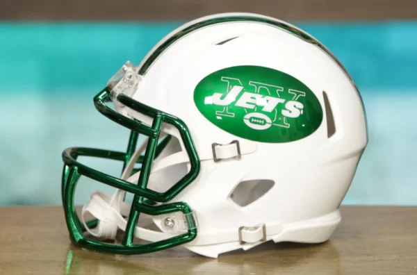 New York Jets Riddell Speed Mini Helmet - Alternate Color Rush