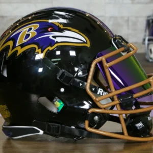 BaltimoreRavensRiddellSpeedAuthenticHelmet-GGEdition