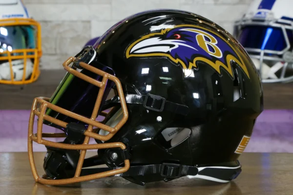 BaltimoreRavensRiddellSpeedAuthenticHelmet-GGEdition