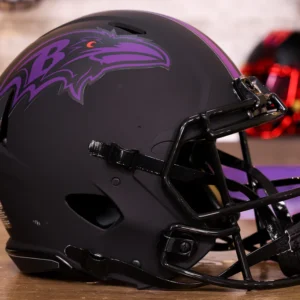 BaltimoreRavensRiddellSpeedAuthenticHelmetEclipse