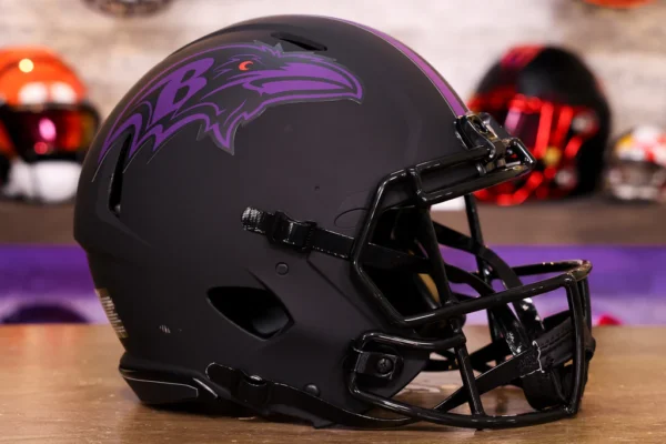 BaltimoreRavensRiddellSpeedAuthenticHelmetEclipse