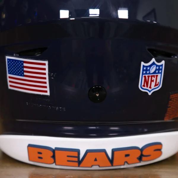 ChicagoBearsRiddellSpeedFlexHelmetAsSeenonFieldGGEdition