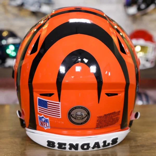 CincinnatiBengalsRiddellSpeedFlexHelmetAsSeenonFieldGGEdition