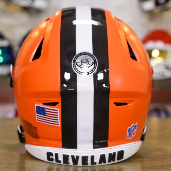 ClevelandBrownsRiddellSpeedFlexHelmetAsSeenonFieldGGEdition