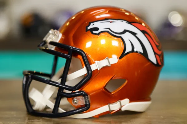 DenverBroncosRiddellFlashMiniHelmet