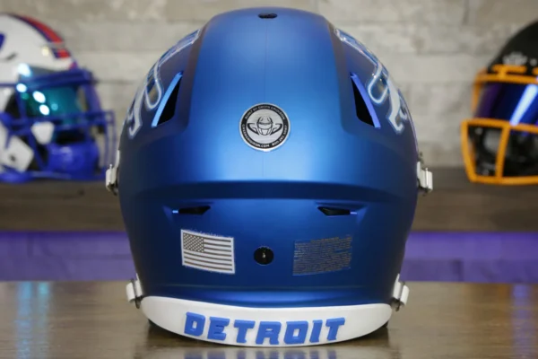 DetroitLionsRiddellSpeedFlexHelmet-AlternateGGEdition