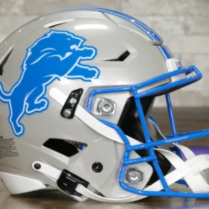 DetroitLionsRiddellSpeedFlexHelmet