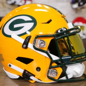 GreenBayPackersRiddellSpeedFlexHelmetAsSeenonFieldGGEdition