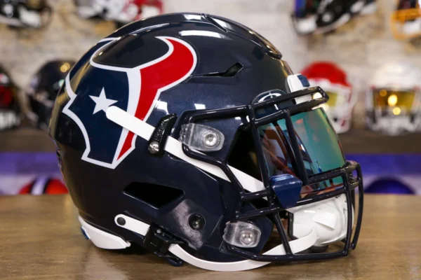 HoustonTexansRiddellSpeedFlexHelmetAsSeenonFieldGGEdition