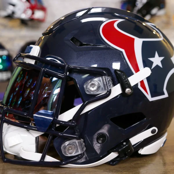 HoustonTexansRiddellSpeedFlexHelmetAsSeenonFieldGGEdition