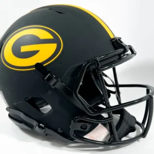 Green Bay Packers Riddell Speed Authentic Helmet - Eclipse Scratch & Den