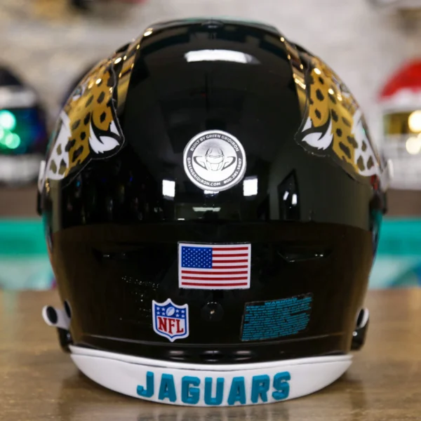 JacksonvilleJaguarsRiddellSpeedFlexHelmetAsSeenonFieldGGEdition