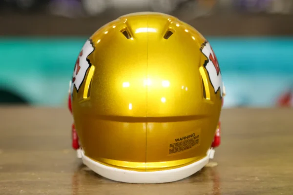 Kansas City Chiefs Riddell Speed Mini Helmet - Flash