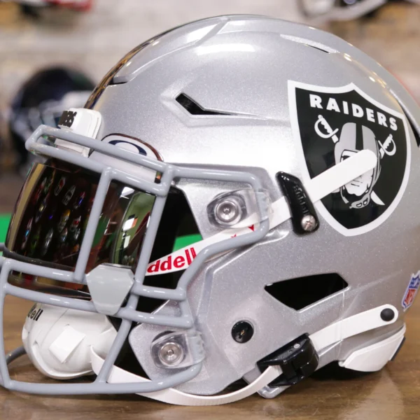 LasVegasRaidersRiddellSpeedFlexHelmetAsSeenonFieldGGEdition