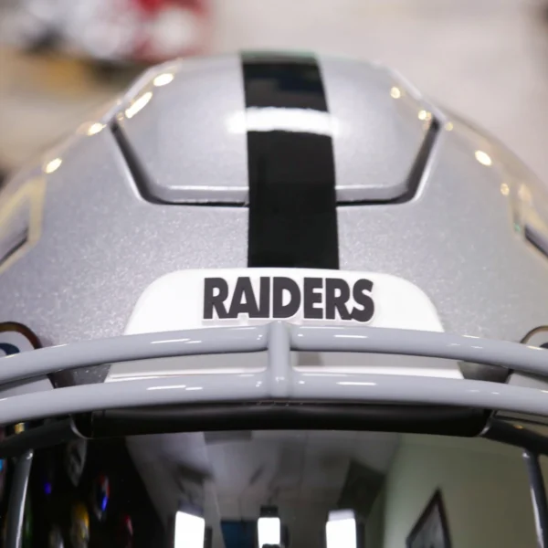 LasVegasRaidersRiddellSpeedFlexHelmetAsSeenonFieldGGEdition