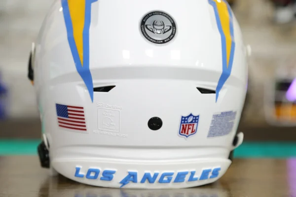 LosAngelesChargersRiddellSpeedFlexHelmet-GGEdition