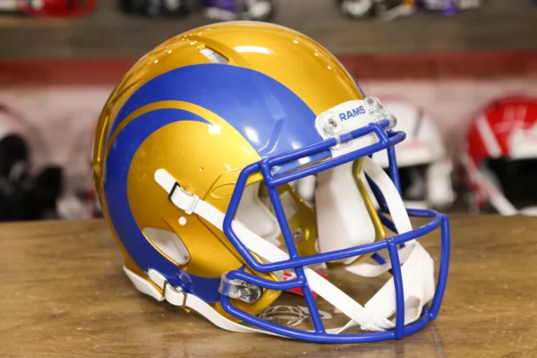 LosAngelesRamsRiddellFlashHelmet