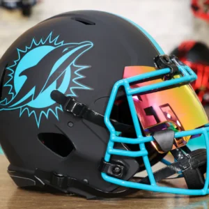 Miami Dolphins Riddell Speed Authentic Helmet - GG Edition 00218