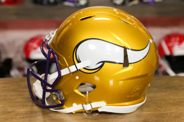 Minnesota Vikings Riddell Speed Authentic Helmet - Flash