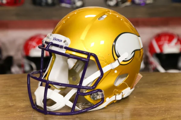 Minnesota Vikings Riddell Speed Authentic Helmet - Flash