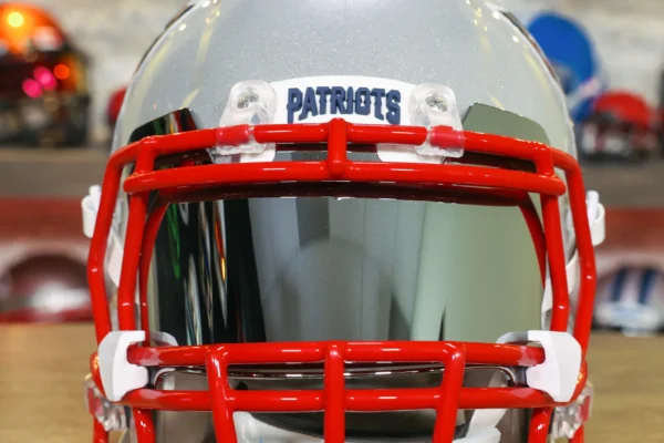 New England Patriots Riddell Speed Authentic Helmet - GG Edition 00251