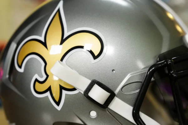 New Orleans Saints Riddell Speed Authentic Helmet - GG Edition