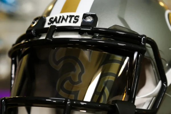 New Orleans Saints Riddell Speed Authentic Helmet - GG Edition