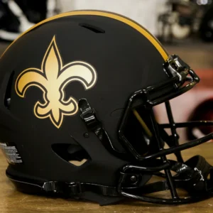 New Orleans Saints Riddell Speed Authentic Helmet - Eclipse