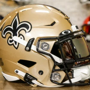 NewOrleansSaintsRiddellSpeedFlexHelmetAsSeenonFieldGGEdition