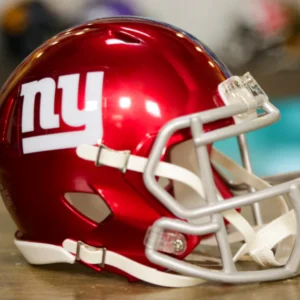 New York Giants Riddell Speed Mini Helmet - Flash