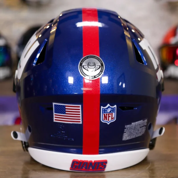 NewYorkGiantsRiddellSpeedFlexHelmetAsSeenonFieldGGEdition