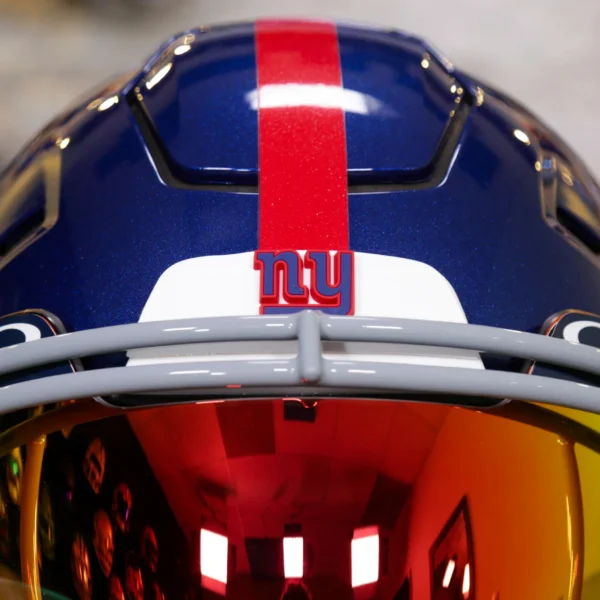 NewYorkGiantsRiddellSpeedFlexHelmetAsSeenonFieldGGEdition