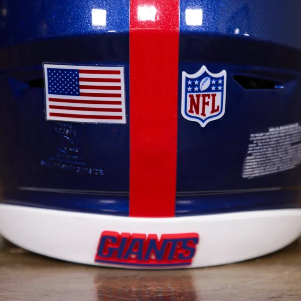 NewYorkGiantsRiddellSpeedFlexHelmetAsSeenonFieldGGEdition