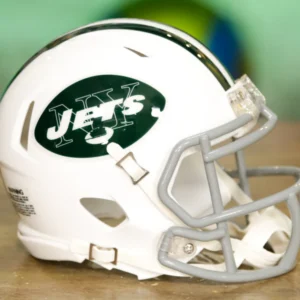 New York Jets Riddell Speed Mini Helmet - 1965-1977 Throwback