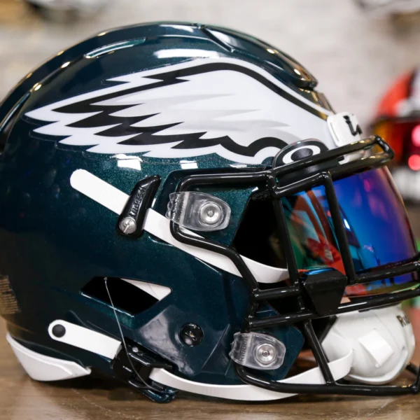 PhiladelphiaEaglesRiddellSpeedFlexHelmetAsSeenonFieldGGEdition