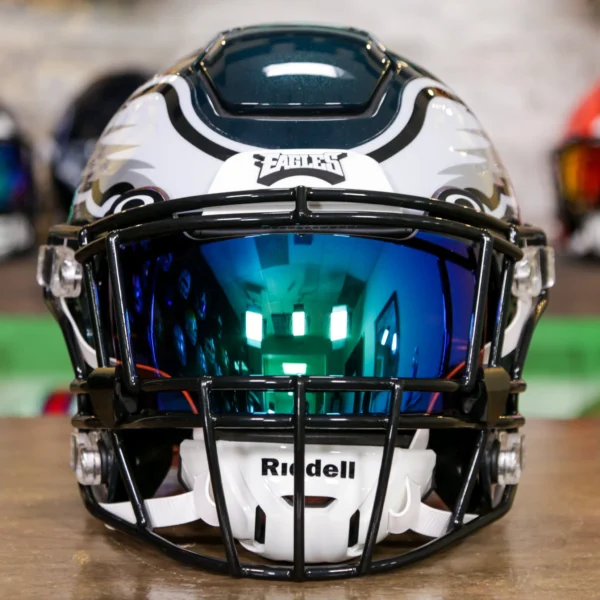 PhiladelphiaEaglesRiddellSpeedFlexHelmetAsSeenonFieldGGEdition