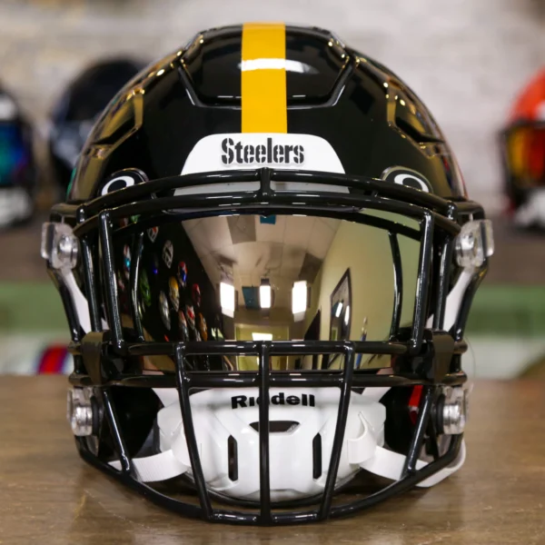 PittsburghSteelersRiddellSpeedFlexHelmetAsSeenonFieldGGEdition