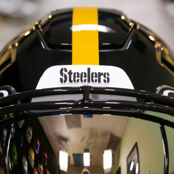 PittsburghSteelersRiddellSpeedFlexHelmetAsSeenonFieldGGEdition