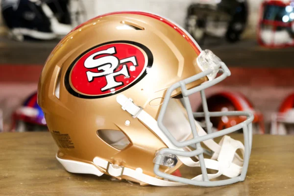 NFL San Francisco 49ers Riddell Speed Authentic Helmet