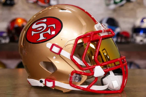 San Francisco 49ers Riddell Speed Authentic Helmet