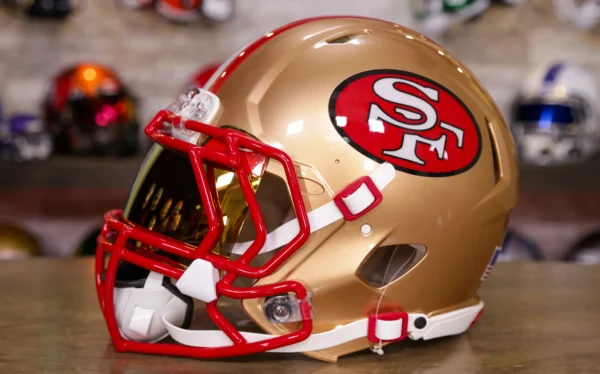 San Francisco 49ers Riddell Speed Authentic Helmet