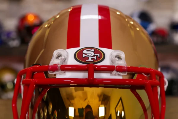 San Francisco 49ers Riddell Speed Authentic Helmet