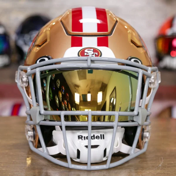 SanFrancisco49ersRiddellSpeedFlexHelmetAsSeenonFieldGGEdition