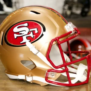 San Francisco 49ers Riddell Speed Replica Helmet - 1996-2008