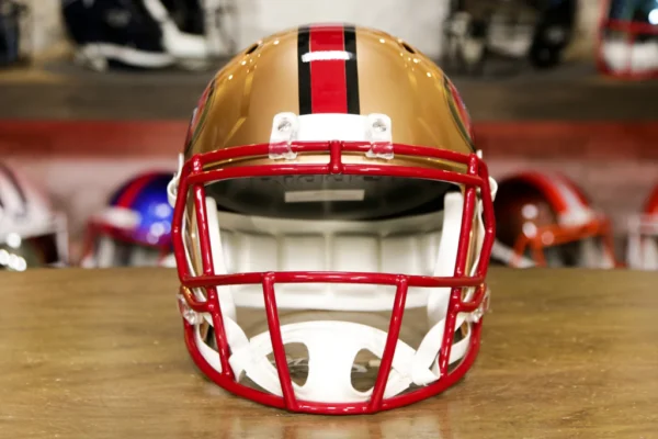 San Francisco 49ers Riddell Speed Replica Helmet - 1996-2008