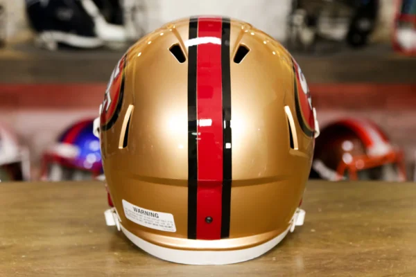 San Francisco 49ers Riddell Speed Replica Helmet - 1996-2008